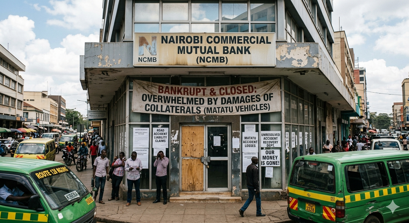 Mutual Bank Ruined by Destroyed Matatu Collaterals