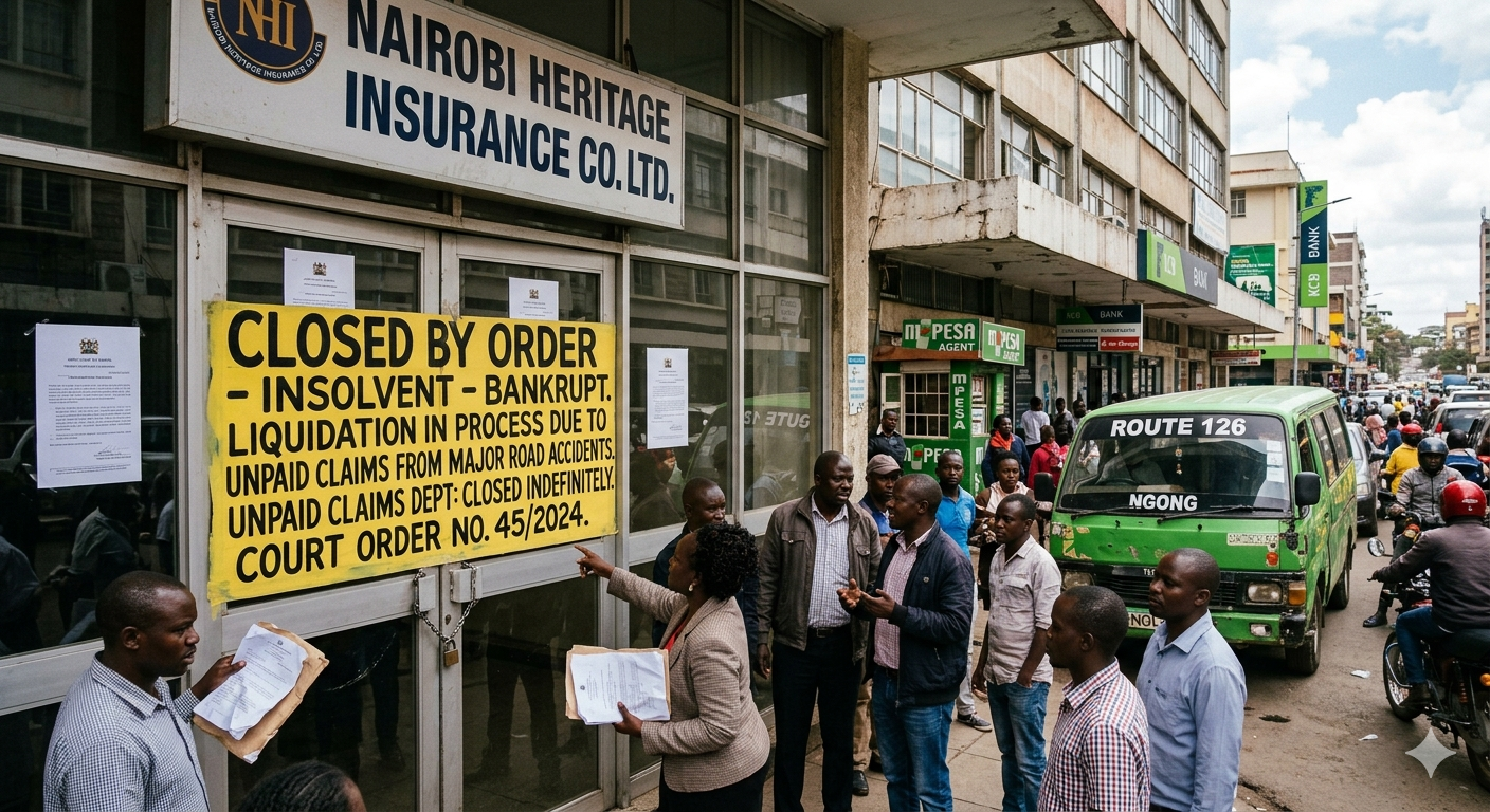 Nairobi Heritage Insurance Shut Down by Court Order