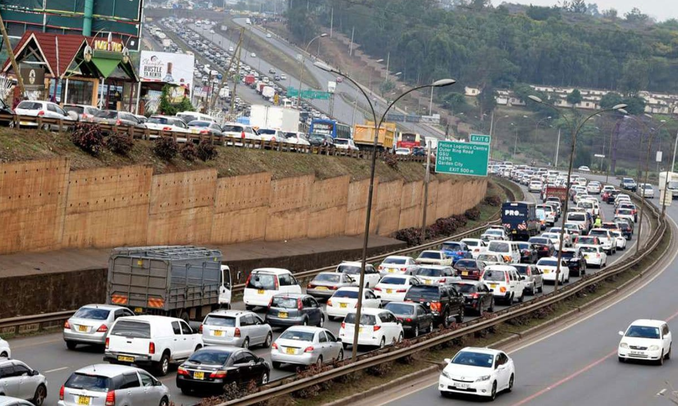 Heavy Congestion on Nairobi's Outer Ring Road